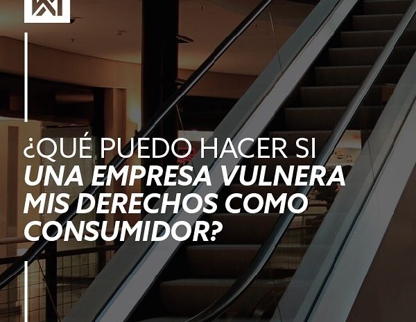  ¿QUÉ PUEDO HACER SI UNA EMPRESA VULNERA MIS DERECHOS COMO CONSUMIDOR?